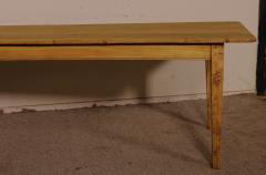 19th Century Refectory Table In Natural Wood france 3m Long - 3025361