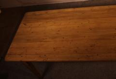 19th Century Refectory Table In Natural Wood france 3m Long - 3025371