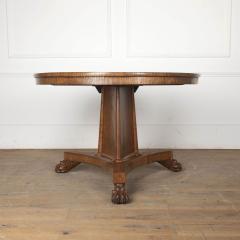 19th Century Regency Burr Elm Centre Table - 3563641