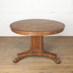 19th Century Regency Burr Elm Centre Table - 3563692