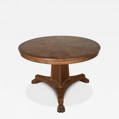 19th Century Regency Burr Elm Centre Table - 3571727
