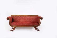 19th Century Regency Gilt Brass Mounted Rosewood Sofa - 1576038