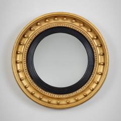 19th Century Regency Giltwood Convex Mirror - 3573102