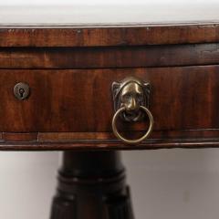 19th Century Regency Mahogany Drum Table - 3563869