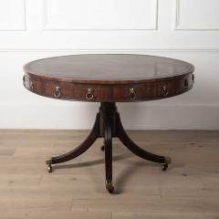 19th Century Regency Mahogany Drum Table - 3563888