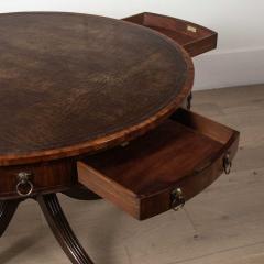 19th Century Regency Mahogany Drum Table - 3563890
