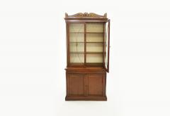 19th Century Rosewood Display Cabinet Bookcase - 2254269