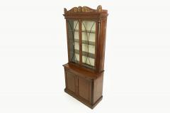 19th Century Rosewood Display Cabinet Bookcase - 2254289