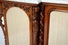 19th Century Rosewood Marble Top Victorian Style Sideboard Credenza - 3810026