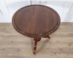 19th Century Round Mahogany Tilt Top Pedestal Table - 4402327
