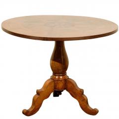 19th Century Round Pedestal Italian Table - 602179