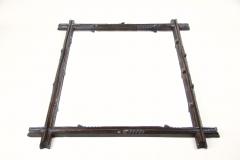 19th Century Rsutic Black Forest Mirror Basswood Hand Carved AT circa 1890 - 4523901