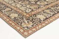 19th Century Russian Bessarabian Black Background Wool Carpet - 2460815