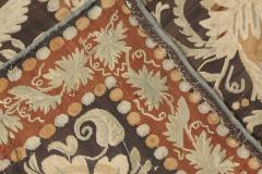 19th Century Russian Bessarabian Black Background Wool Carpet - 2460817