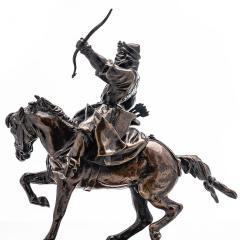 19th Century Russian Bronze The Archer Evgeniy Lanceray c 1880 - 2991932