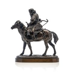 19th Century Russian Bronze The Messenger Evgeniy Lanceray c 1880 - 2991898