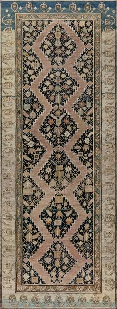 19th Century Russian Karabagh Hand Knotted Wool Carpet - 2461587
