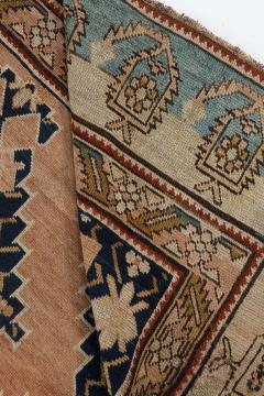 19th Century Russian Karabagh Hand Knotted Wool Carpet - 2461591