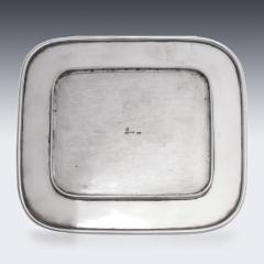 19th Century Russian Solid Silver Herring Dish Nicholls Plinke c 1860 - 2989529