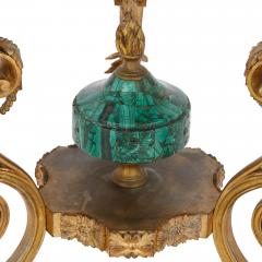 19th Century Russian malachite and gilt bronze gueridon - 1243332