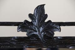 19th Century Rustic Black Forest Mirror Hand Carved Austria circa 1880 - 4121883