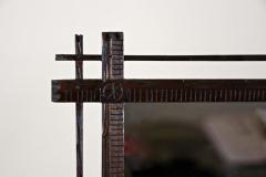 19th Century Rustic Black Forest Mirror Hand Carved Austria circa 1880 - 4266232