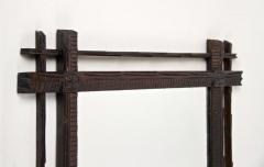 19th Century Rustic Black Forest Mirror Hand Carved Austria circa 1880 - 4266233