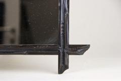 19th Century Rustic Black Forest Mirror Handcarved Austria circa 1880 - 4546750