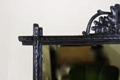 19th Century Rustic Black Forest Mirror With Oak Leaves Austria circa 1870 - 4412920