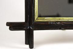 19th Century Rustic Black Forest Mirror with Gilt Inner Bars AT circa 1880 - 4390396