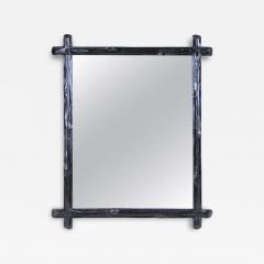 19th Century Rustic Black Forest Wall Mirror Austria circa 1880 - 4627082