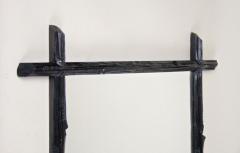 19th Century Rustic Black Forest Wall Mirror Basswood Austria circa 1880 - 4644294