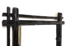 19th Century Rustic Black Forest Wall Mirror Double Framed AT circa 1880 - 4217873