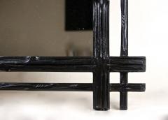 19th Century Rustic Black Forest Wall Mirror Double Framed AT circa 1880 - 4217875