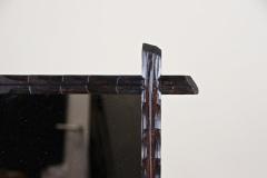 19th Century Rustic Black Forest Wall Mirror Hand Carved Austria circa 1880 - 4176631
