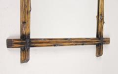 19th Century Rustic Black Forest Wall Mirror with Black Accents AT circa 1890 - 4147798