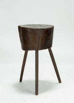 19th Century Rustic Chopping Block Table - 3531943