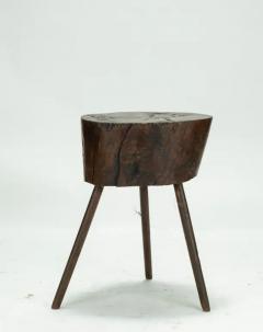 19th Century Rustic Chopping Block Table - 3531952