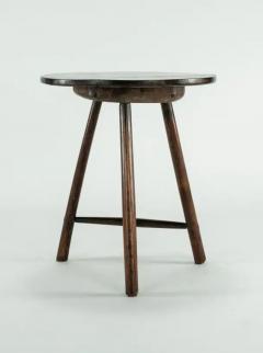 19th Century Rustic Elm Cricket Table - 3531955