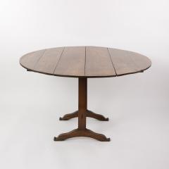19th Century Rustic Round Fruitwood Vendange Table Circa 1800  - 2904298