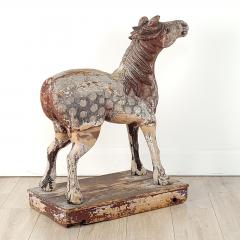 19th Century Rustic Swedish Painted Pony - 3512083