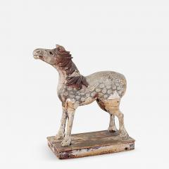 19th Century Rustic Swedish Painted Pony - 3517545