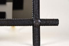19th Century Rustic Tramp Art Mirror Hand Carved Austria circa 1840 - 4224509