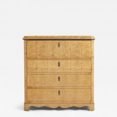 19th Century Satin Birch Chest of Drawers - 3973332