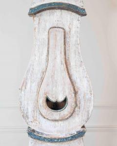 19th Century Scandinavian Painted Pine Longcase Clock - 4564481