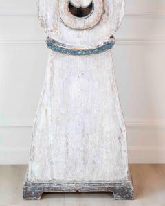 19th Century Scandinavian Painted Pine Longcase Clock - 4564494