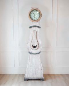 19th Century Scandinavian Painted Pine Longcase Clock - 4564504