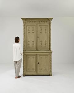 19th Century Scandinavian Painted Wooden Cabinet - 3471191