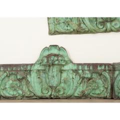 19th Century Set of 3 Oxidized Copper Panels - 2951165