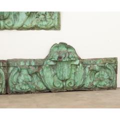 19th Century Set of 3 Oxidized Copper Panels - 2951171